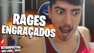 RAGES ENGRAÇADOS | RETROSPECTIVA DAS LIVES 2018