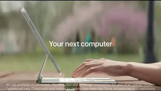 [Apple advertisement] iPad Pro 5 “Your next computer is not a computer.’