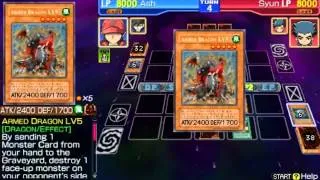 Yu-Gi-Oh Gx Tag Force 1 : Partner with Chazz Princeton ( Armed Dragon Deck ) ( Gameplay )