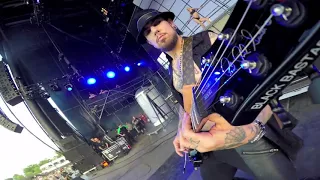 Dave Navarro GoPro Playing - Jane's Addiction - Stop - Lollapalooza 2016