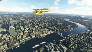 [MSFS] Fly Dune Ornithopter around London