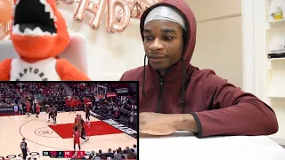 TORONTO RAPTORS VS PORTLAND TRAIL BLAZERS | GAME HIGHLIGHTS | REACTION!!!!!!!