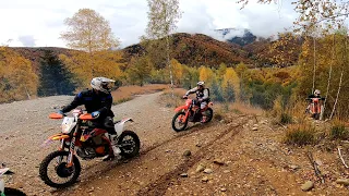 This is the View from our Mountains - Enduro Ride in Autumn colours