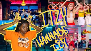 ITZY "WANNABE" M/V and  "ICY" M/V reaction