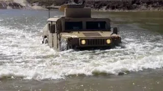 Humvee River Fording.