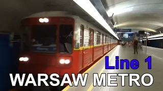 🇵🇱 Warsaw Metro - Line M1 - Metro w Warszawie - Linia M1 (2018)