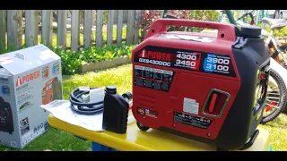 I-POWER GXS4300iDC DUAL FUEL INVERTER GENERATOR FROM COSTCO