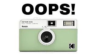 Kodak Ektar H35 Half Frame Camera | I Screwed Up!