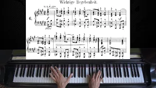 Schumann - Kinderszenen Op.15, No. 6 - Wichtige Begebenheit (An Important Event) | Piano with Sheet