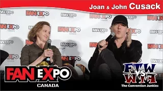 Joan & John Cusack - Fan Expo Canada - Panel