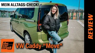VW Caddy "Move" (2021) Mein Alltags-Check ✔️ Fahrbericht | Review | Test | Verbrauch | DSG | Motoren
