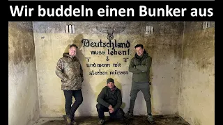 Unberührter Weltkriegsbunker gefunden. Wir graben ihn aus!