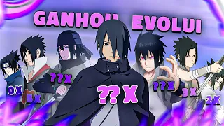 NARUTO STORM 4, MAS... A CADA VITÓRIA O SASUKE EVOLUI (TODOS DO JOGO)