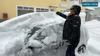 Schneechaos: Brennerautobahn gesperrt