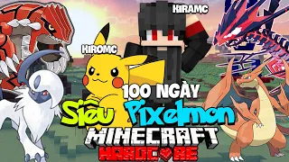 KiraMC Sinh Tồn 100 Ngày Minecraft Siêu Pixelmon Siêu Khó Cùng Anh Trai KiroMC !!