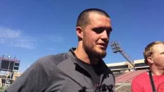 Derek Carr on That Bug before Fresno State Pro Day