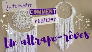 DIY - Réalisation d'un attrape rêve bohème