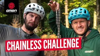 Chainless Mountain Bike Challenges At Wind Hill Bikepark | Blake Vs Rich