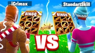 Legendäres 1v1 BINGO Duell in FORTNITE mit StandartSkill !