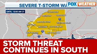Severe Thunderstorm Potential For Eastern Louisiana And Southern Mississippi