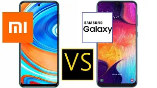 Xiaomi Redmi Note 9 Pro vs Samsung Galaxy A50