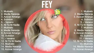 Fey Latin Pop Mix 🔥 Mejores Canciones Españolas del Verano 2023