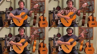 8 Pieces Sans Titre #8 by Turlough O'Carolan, Solo Guitar Quartet