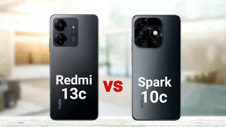 Redmi 13c vs Tecno Spark 10c