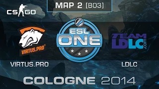 Virtus.pro vs. Team LDLC (Map 2) - ESL One Cologne 2014 - Quarterfinals - CS:GO