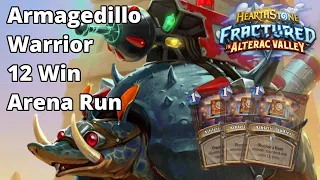 TRIPLE Athletic Studies and Armagedillo Taunts!! - 12 Win Warrior Arena Run - Alterac Valley