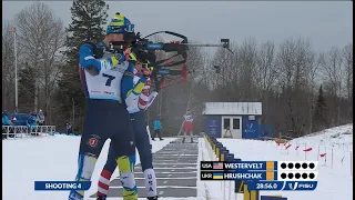 Highlights Day 7 Biathlon Men's 12.5km Pursuit #lakeplacid2023