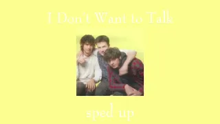 wallows - i don’t want to talk sped up