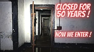 German WW2 MEGA bunker closed for decades. NOW we enter INSIDE !