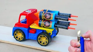 EXPERIMENT: XXL ROCKET Instead of The Engine in a Truck