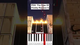 POV: The Rise Of Freddy Rizzbear 6 (@AgbapsShorts) - Octave Piano Tutorial