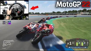 Full Race Ducati Bagnaia MotoGp Thailand 2022 - Steering Wheels Logitech G29