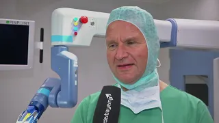 Neuer Bettenturm und OP-Roboter am Krankenhaus Landshut-Achdorf (Beitrag NiederbayernTV)