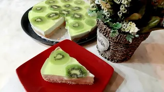 Чизкейк из творога без выпечки/No bake cheesecake