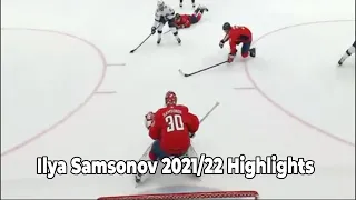 Ilya Samsonov 2021/22 Highlights