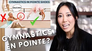 pointe shoe fitter reacts to RYBKA TWINS