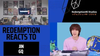 Redemption Reacts to 10 Things Jin (진) of BTS (방탄소년단) Can't Live Without | GQ