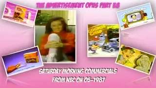 Shannen Doherty Saturday Morning Cartoon Commercials : Advertisement Opus 38  05-1987