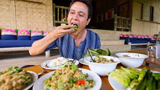 Unforgettable Lunch in Northern Thailand!! 🎋 Aunty Cooks MOUNTAIN THAI FOOD in Chiang Rai!