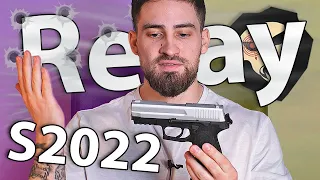 Охолощенный пистолет Retay S2022 (Sig Sauer 2022, Chrome) видео обзор