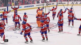 Gameplay de la 3e période d'un match de mon mode saison! | NHL 23