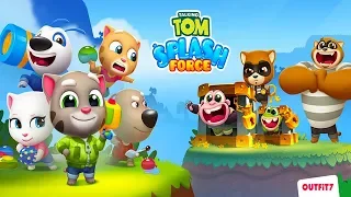 Talking Tom Splash Force - Android/iOS Gameplay (BY outfit7)