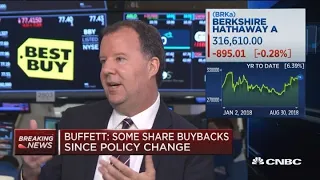 Buffett gives broader endorsement of buybacks than we're used to, expert says