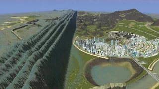 Tsunami LEVEL500 - Cities Skylines - Apocalypse City 21