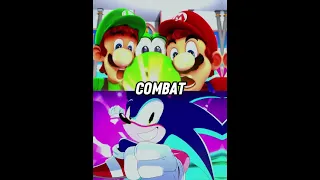 Team Sonic VS Team Mario