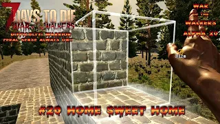 We Finally Have Our Own Home Base! | 7 Days to Die | War of the Walkers Mod | Alpha 20 s4 ep20